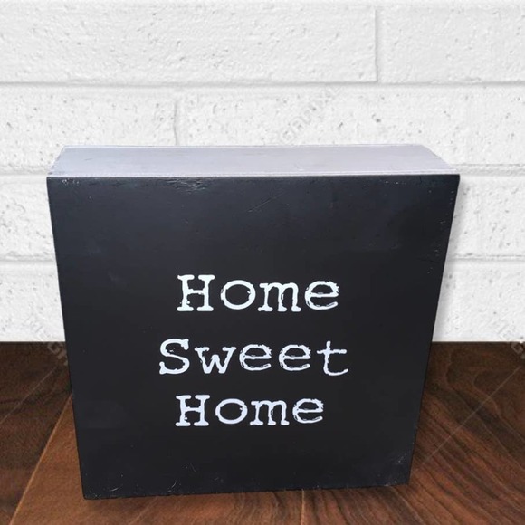 Home Sweet Home Wood Sign - Picture 1 of 7